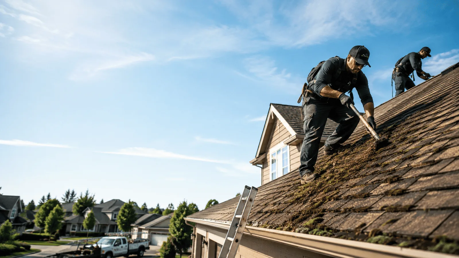 Roof Moss Removal in Muldoon, TX near me